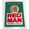 Image 1 : Red Man Chewing Tobacco Advertising Sign
