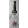 Image 1 : Red Crown Gasoline Glass Motor Oil Jar