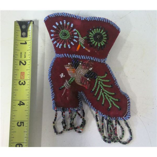 Vintage Beaded Pouch