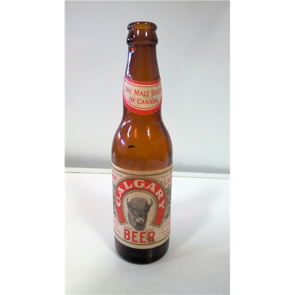 Vintage Calgary Beer Bottle