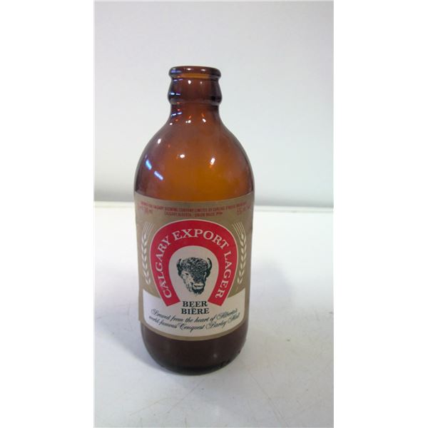Vintage Calgary Export Lager Stubby