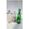 Image 2 : Lot of 3 Vintage Glass Bottles