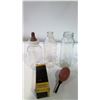 Image 2 : Lot of 3 Antique Baby Bottles and Rectal Syringe