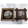 Image 1 : Lot of 2 Framed Dutch Windmill Tiles