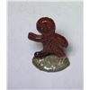 Image 1 : Rare Gingerbread Man Red Rose Tea Figurine