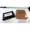 Image 1 : Lot of 2 wood cigar boxes