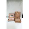 Image 2 : Lot of 2 wood cigar boxes