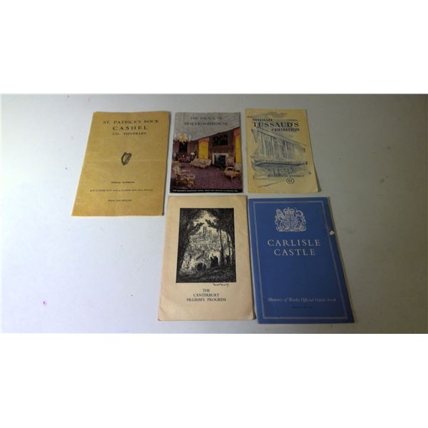 Lot of Four Vintage Tourist Guides/Papers