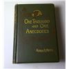 Image 1 : One Thousand and One Anecdotes : Alfred H Miles 1800s book