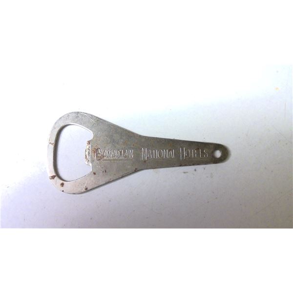 Vinatge Canadian National Hotels Bottle opener