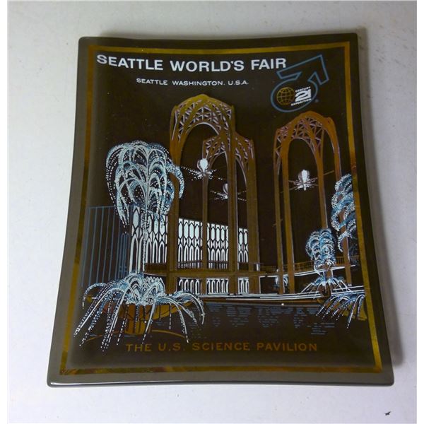 Vintage Seattle World's Fair Candy Dish from the U.S. Science Pavillion
