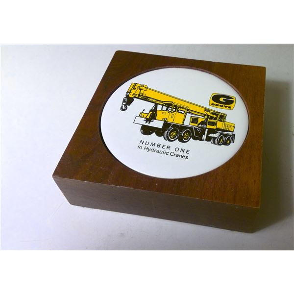 Vintage Grove Cranes Drink Coasters