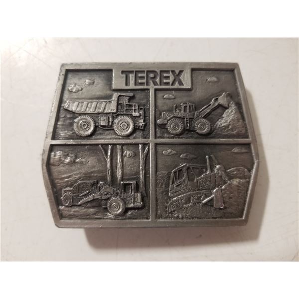 Vintage Terex-GM Equipment Belt Buckle