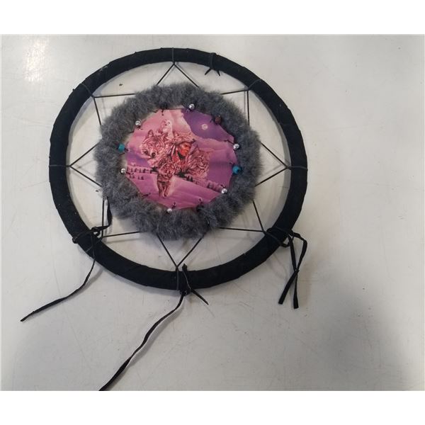 11" leather wrapped Dream Catcher