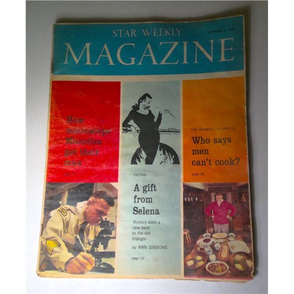 Nov 5 1960 Star Weekly Magazine