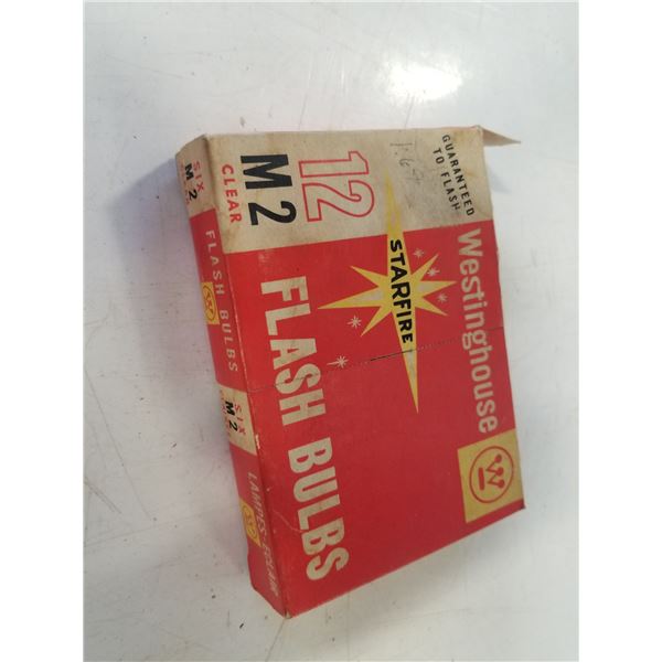 Lot of Westinghouse Camera flash bulbs
