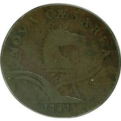 1787 COPPER New Jersey Copper, Outlined Shield VG10 IC