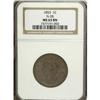 Image 3 : 1853 1C Brown MS63 NGC