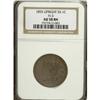 1855 1C Upright 5s AU58 NGC