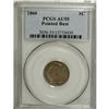 1860 1C Pointed Bust AU55 PCGS