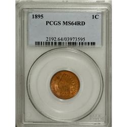 1895 1C Red MS64 PCGS