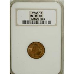 1902 1C Red MS65 NGC