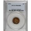 Image 1 : 1874 1C Red and Brown PR64 PCGS