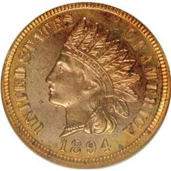 1894 1C Red and Brown PR64 NGC