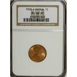 1909 1C Red MS66 NGC