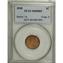 1910 1C Red MS65 PCGS