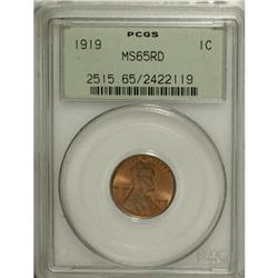 1919 1C Red MS65 PCGS