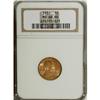 Image 1 : 1931 1C Red MS66 NGC