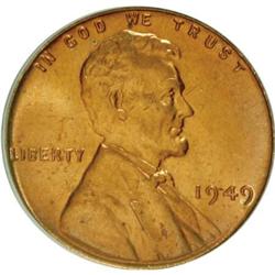 1949 1C Red MS66 PCGS