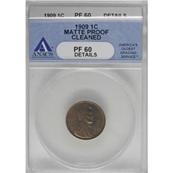 1909 1C Brown PR60 ANACS