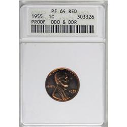 1955 1C Red PR64 ANACS