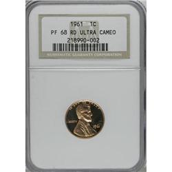 1961 1C Deep Cameo PR68 NGC