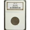 Image 1 : 1865 2C Brown MS63 NGC