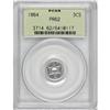 Image 1 : 1864 3CS PR62 PCGS