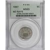 Image 1 : 1867 5C No Rays MS63 PCGS