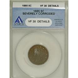 1885 5C VF30 ANACS