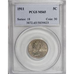 1911 5C MS65 PCGS