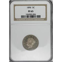 1896 5C PR65 NGC
