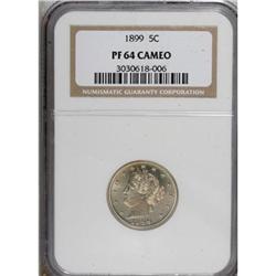 1899 5C Cameo PR64 NGC