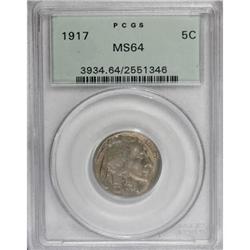1917 5C MS64 PCGS