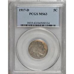 1917-D 5C MS63 PCGS