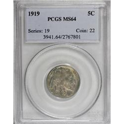 1919 5C MS64 PCGS