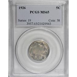1926 5C MS65 PCGS