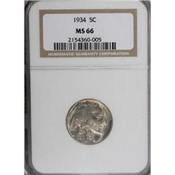 1934 5C MS66 NGC
