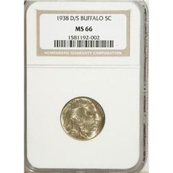 1938-D/S 5C MS66 NGC