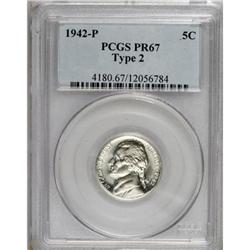 1942-P 5C Type Two PR67 PCGS